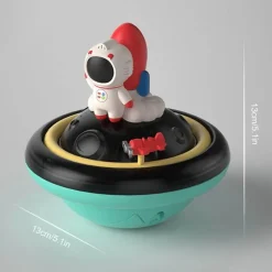 The Decor Haven Babyspielzeug-Astronauten-Badespielzeug – Galaxy Traveler – Badespaß mit Weltraumthema