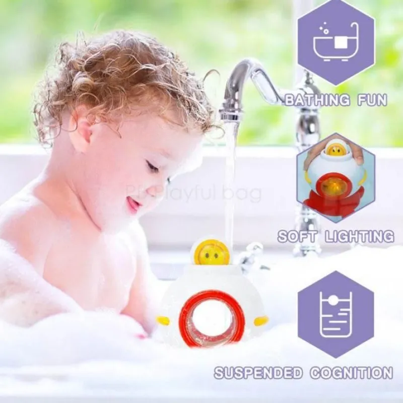 The Decor Haven Babyspielzeug-Astronauten-Wassersprühspielzeug – Outdoor-Spaß mit Weltraumthema