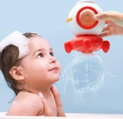 The Decor Haven Babyspielzeug-Astronauten-Wassersprühspielzeug – Outdoor-Spaß mit Weltraumthema