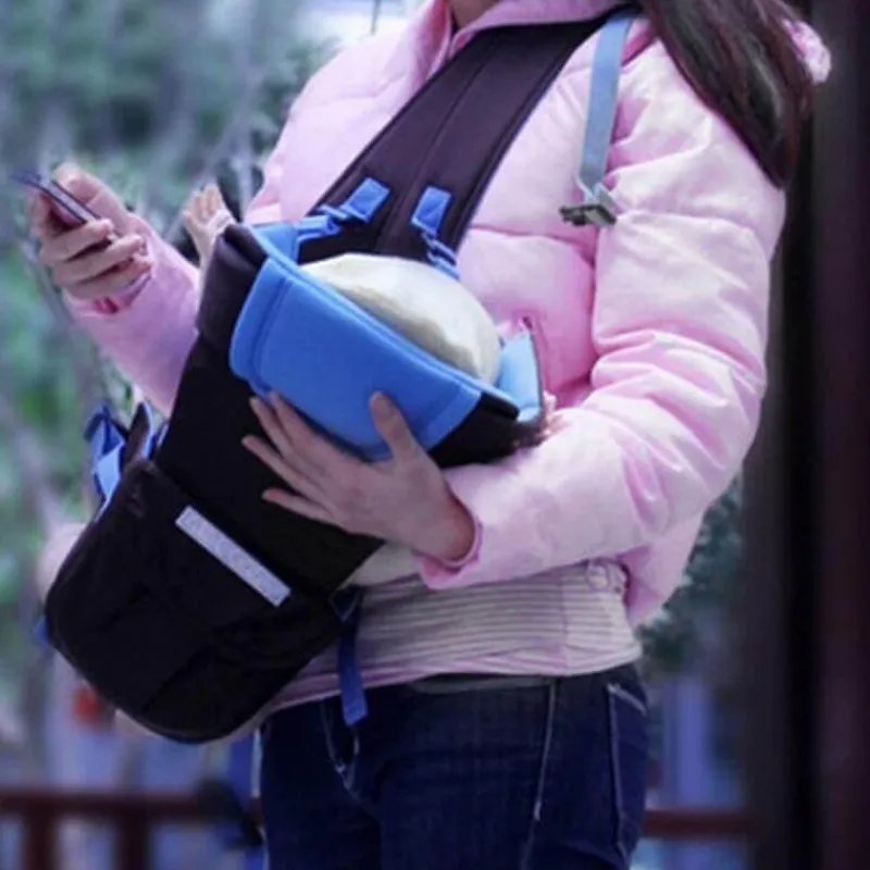 Kinder The Decor Haven Kinderwagen & Zubehör-Atmungsaktive 4-in-1-Babytrage mit Frontansicht