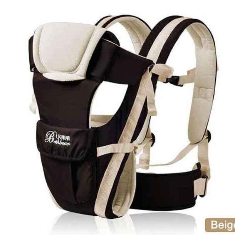 Kinder The Decor Haven Kinderwagen & Zubehör-Atmungsaktive 4-in-1-Babytrage mit Frontansicht