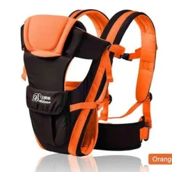 Kinder The Decor Haven Kinderwagen & Zubehör-Atmungsaktive 4-in-1-Babytrage mit Frontansicht