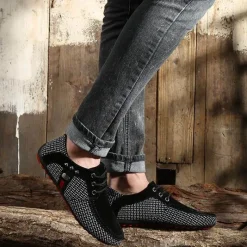 Herren Decor Herrenschuhe-Atmungsaktive Mokassin-Loafer für Herren – bequeme Freizeit-Sneaker