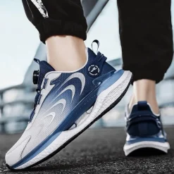 Damen Wilderness Haven Herrenschuhe|Damenschuhe-Atmungsaktive Sneakers mit automatischer Schnürung – Kreative, bequeme Schuhe