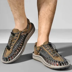 Herren Decor Herrenschuhe-Atmungsaktive Unisex-Strandschuhe – ausgehöhlte Sommerschuhe
