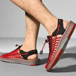 Herren Decor Herrenschuhe-Atmungsaktive Unisex-Strandschuhe – ausgehöhlte Sommerschuhe