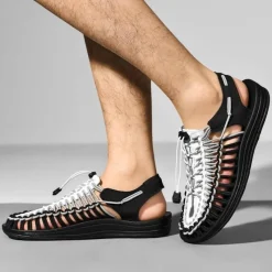 Herren Decor Herrenschuhe-Atmungsaktive Unisex-Strandschuhe – ausgehöhlte Sommerschuhe