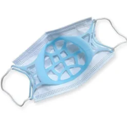 The Relaxation Nook Gesundheits-Gadgets|Gesundheits- Und Entspannungstools-Atmungsaktiver 3D-Gesichtsmaskenfilter aus Silikon – komfortabler Luftstromschutz