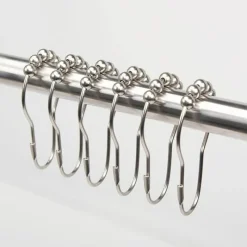 Aqua Essence Badezimmer-Atoll Shower Curtain Hooks - Stylish Bathroom Accessories