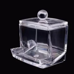 Tranquil Waters Badezimmer-Aufbewahrungsbox aus Acryl – transparenter Organizer-Halter