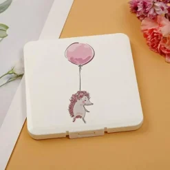 The Relaxation Nook Gesundheits-Gadgets|Gesundheits- Und Entspannungstools-Aufbewahrungsbox für Cartoon-Masken – süßer Organizer für Masken