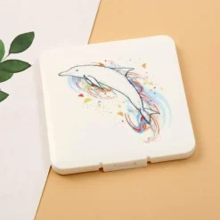 The Relaxation Nook Gesundheits-Gadgets|Gesundheits- Und Entspannungstools-Aufbewahrungsbox für Cartoon-Masken – süßer Organizer für Masken