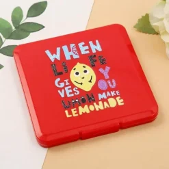 The Relaxation Nook Gesundheits-Gadgets|Gesundheits- Und Entspannungstools-Aufbewahrungsbox für Cartoon-Masken – süßer Organizer für Masken