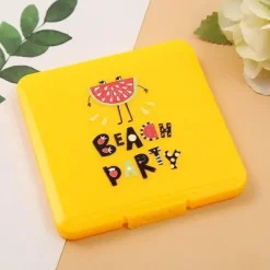 The Relaxation Nook Gesundheits-Gadgets|Gesundheits- Und Entspannungstools-Aufbewahrungsbox für Cartoon-Masken – süßer Organizer für Masken