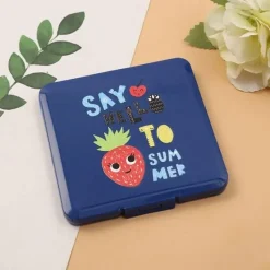 The Relaxation Nook Gesundheits-Gadgets|Gesundheits- Und Entspannungstools-Aufbewahrungsbox für Cartoon-Masken – süßer Organizer für Masken