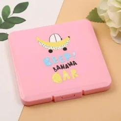 The Relaxation Nook Gesundheits-Gadgets|Gesundheits- Und Entspannungstools-Aufbewahrungsbox für Cartoon-Masken – süßer Organizer für Masken