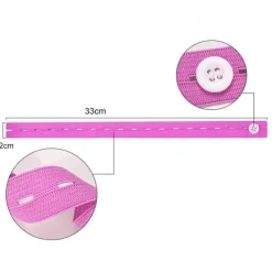 Tom Küche & Esszimmer-Aufbewahrungstaschen mit Gummiband – Kleider-Organizer für Schals, Hemden und Hosen