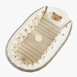 Kinder The Decor Haven Kinderwagen & Zubehör-Aufblasbare Mini-Badewanne – Little Swimmer Babybadewanne für Kinder