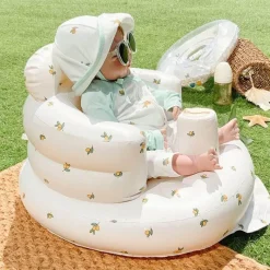 Kinder The Decor Haven Kinderwagen & Zubehör-Aufblasbarer Baby-Schwimmsessel – Bequemer Schwimmsitz für Kleinkinder