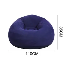 Comfort u0026 Style Möbel-Aufblasbarer Sitzsack – Entspannende Liege für Erwachsene und Kinder