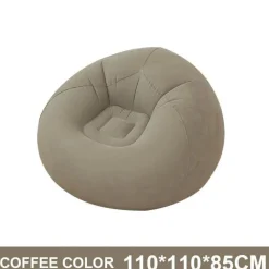 Comfort u0026 Style Möbel-Aufblasbarer Sitzsack – Entspannende Liege für Erwachsene und Kinder