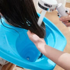 The Blissful Bath Mobilitäts- Und Support-Tools|Badezimmer-Aufblasbares Haarwaschtablett – Tragbares Waschbecken für einfache Nutzung