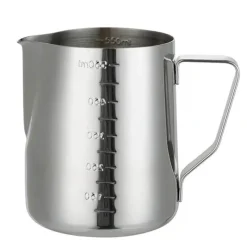 Tom Küche & Esszimmer-Aufschäumkrug aus Edelstahl – Latte Art Tool