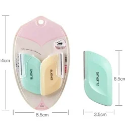 PureGlow Frauenpflege|Körperpflege-Augenbrauentrimmer – Tragbares, scharfes Rasierwerkzeug