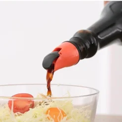 The Culinary Kit Küche & Esszimmer-Auslaufsichere Ölflasche mit automatischem Verschluss – Unverzichtbares Küchenzubehör