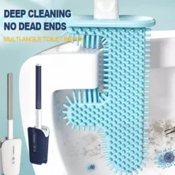 The Blissful Bath Badezimmer-Auslaufsichere Toilettenbürste – flexibles, gründlich reinigendes Badezimmerwerkzeug