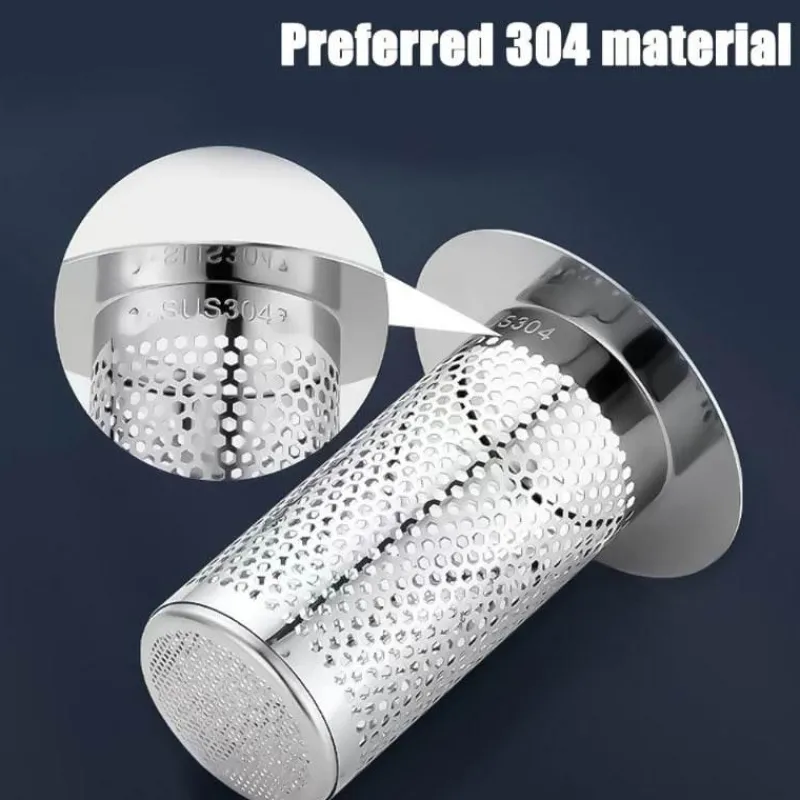 Tranquil Waters Badezimmer-Auslaufsicherer Abflussfilter – Schutz für die Küchenspüle