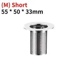 Tranquil Waters Badezimmer-Auslaufsicherer Abflussfilter – Schutz für die Küchenspüle