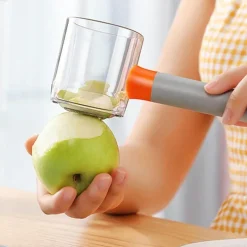 The Culinary Kit Küche & Esszimmer-Auslaufsicherer Gemüse- und Obstschäler – Einfache Aufbewahrungslösung für die Zubereitung