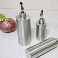 Tom Küche & Esszimmer-Auslaufsicherer Öltopf aus Edelstahl – Gewürzbehälter für die Küche