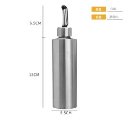 Tom Küche & Esszimmer-Auslaufsicherer Öltopf aus Edelstahl – Gewürzbehälter für die Küche