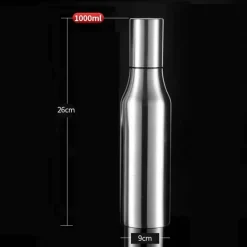 Tom Küche & Esszimmer-Auslaufsicherer Öltopf aus Edelstahl zur Gewürz- und Saftaufbewahrung in der Küche