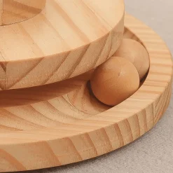 TailTrend Haustierspielzeug-Auslaufsicherer Puzzlebecher mit Food Ball-Utensilien für einfaches Essen unterwegs