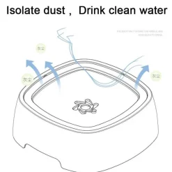 Furry Haven Haustierzubehör|Tierfütterung-Auslaufsicherer Wassernapf für Haustiere – Auslaufsicherer Flüssigkeitsspender für Hunde und Katzen