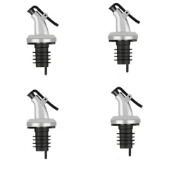 The Culinary Kit Küche & Esszimmer-Auslaufsicheres Ölspenderflaschen-Set – Behälter für Küchenspeiseöl