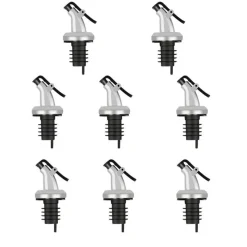 The Culinary Kit Küche & Esszimmer-Auslaufsicheres Ölspenderflaschen-Set – Behälter für Küchenspeiseöl