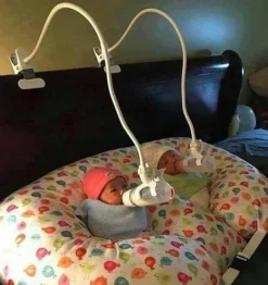 Kinder The Decor Haven Kinderwagen & Zubehör-Ausziehbarer Babyflaschenhalter-Clip – verstellbares Fütterungszubehör