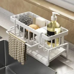 Space Savvy Küche & Esszimmer-Ausziehbarer Spülbecken-Organizer – Einfache Aufbewahrungslösung für die Küche