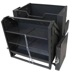 Space Savvy Küche & Esszimmer-Ausziehbares Küchenregal – Einfacher Schrank-Organizer