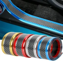 Wild u0026 Free Gear Autozubehör|Automobilindustrie-Autoaufkleber aus Kohlefaser – dauerhafter Schutz vor Kratzern für Ihr Fahrzeug