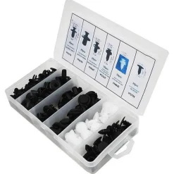 The Outdoor Vault Autozubehör|Automobilindustrie-Auto-Befestigungsstift-Nietclip-Kit - 100-teiliges Stoßstangenzubehör