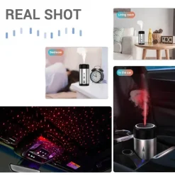 Comfort u0026 Style Autozubehör|Automobilindustrie-Auto-Luftbefeuchter mit Atmosphärenlicht – Luftbefeuchter für Komfort