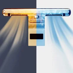 The Blissful Bath Badezimmer-Automatic Hand Dryer Faucet - 2-in-1 Hydro Jet Bathroom Fixture