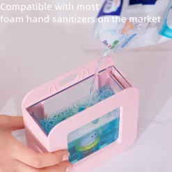 The Blissful Bath Badezimmer-Automatic Pet Soap Dispenser - Transparent Design for Easy Use