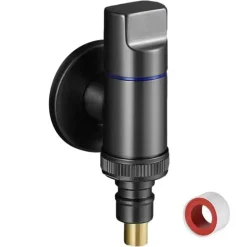 The Blissful Bath Badezimmer-Automatic Washing Machine Angle Valve - Water Stopper Device