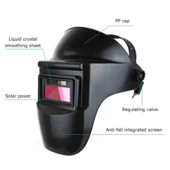 Tom Küche & Esszimmer-Auatisch abdunkelnder Solar-Schweißhelm – Einstellbarer Farbton 49-13